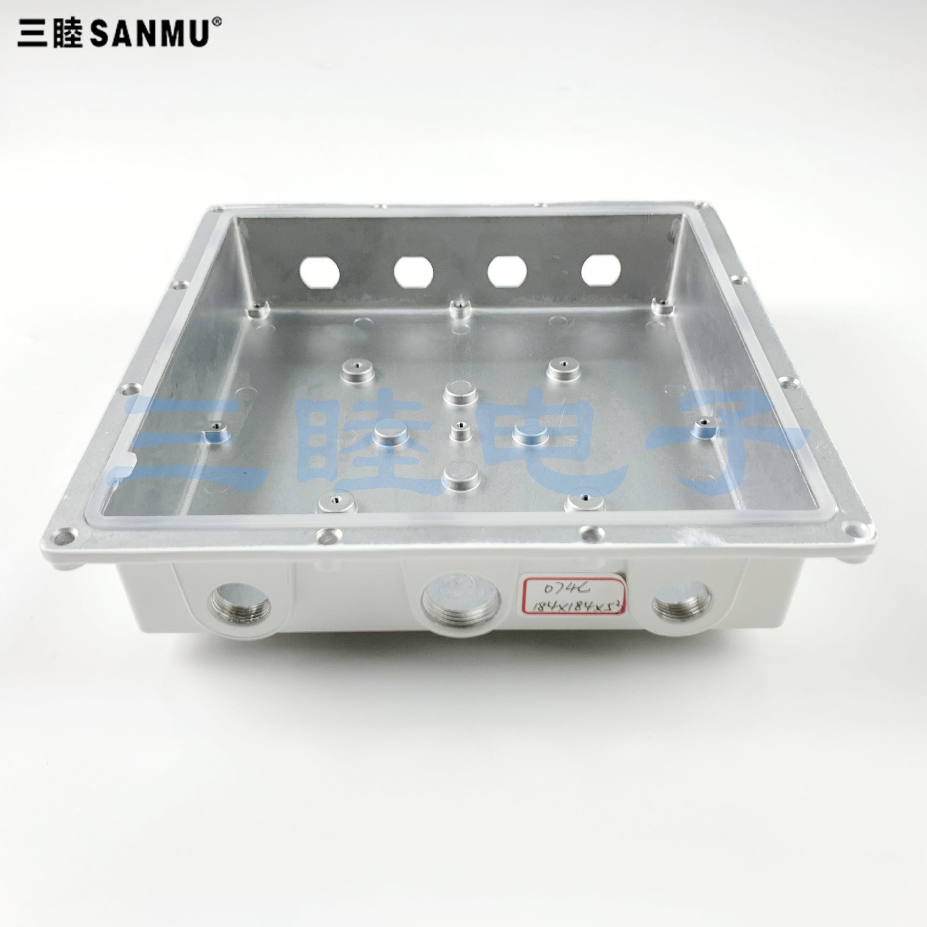 甄选A-074C压铸铝防水放大器外壳185*185*53金属CATV外壳 AP网桥