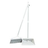 甄选妙洁轻巧扫把扫帚簸箕组合套装 家用加长扫把杆轻巧耐用室内软