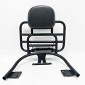 甄选橙标RA 配件 GT150摩托车挡风板前货架靠背尾箱尾架后备箱改装