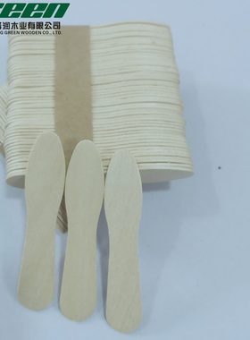 甄选冰勺75mm 冰淇淋勺 木勺  多种规格 可定LOGO环保木制