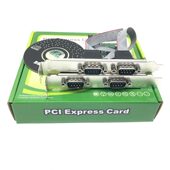 9针 扩 串口卡 口 PCI COM 4串口卡 4个 RS232 甄选PCI 转