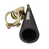 甄选挖掘机用耐热油胶管耐温夹布帘子线工程机械黑色米管橡胶管