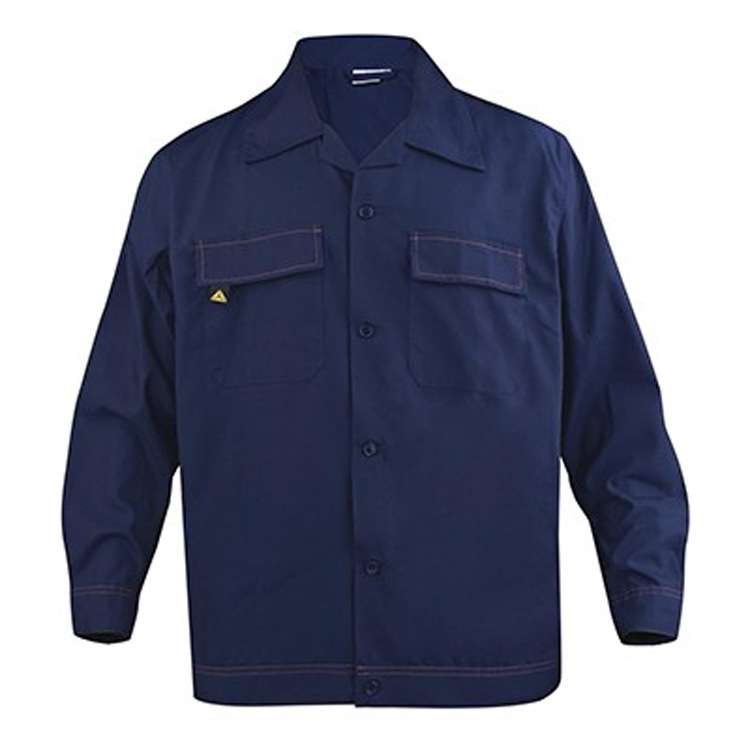 代尔塔AS100CEN 405168 全棉防静电工作服套装 通用安全服劳保服