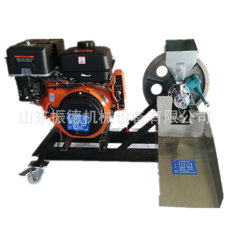 供应小型流动膨化机 柴油月牙弯膨化机 静音四缸膨化机厂家