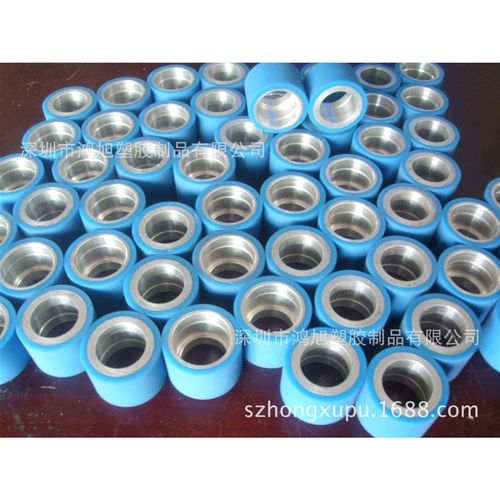 生产行走轮包胶负载PU包胶辊各类包胶硬度0-100APU滚轮定制