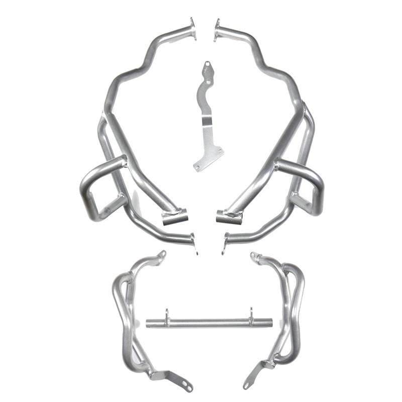 适用隆鑫无极DS525X护杠大师兄上下杠发动机护杠邮箱防摔保险杠