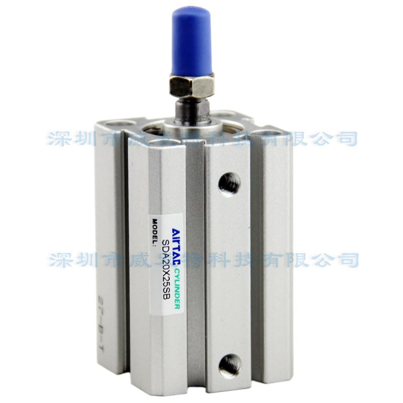 SDA32*5X10X15X20X25X30X35X40-S-B亚德客SDA32X5SB薄型气缸