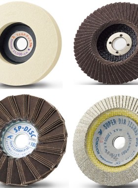 ICHIGUCHI市口百页片钻石打磨片金属玻璃打磨百叶片页轮磨具