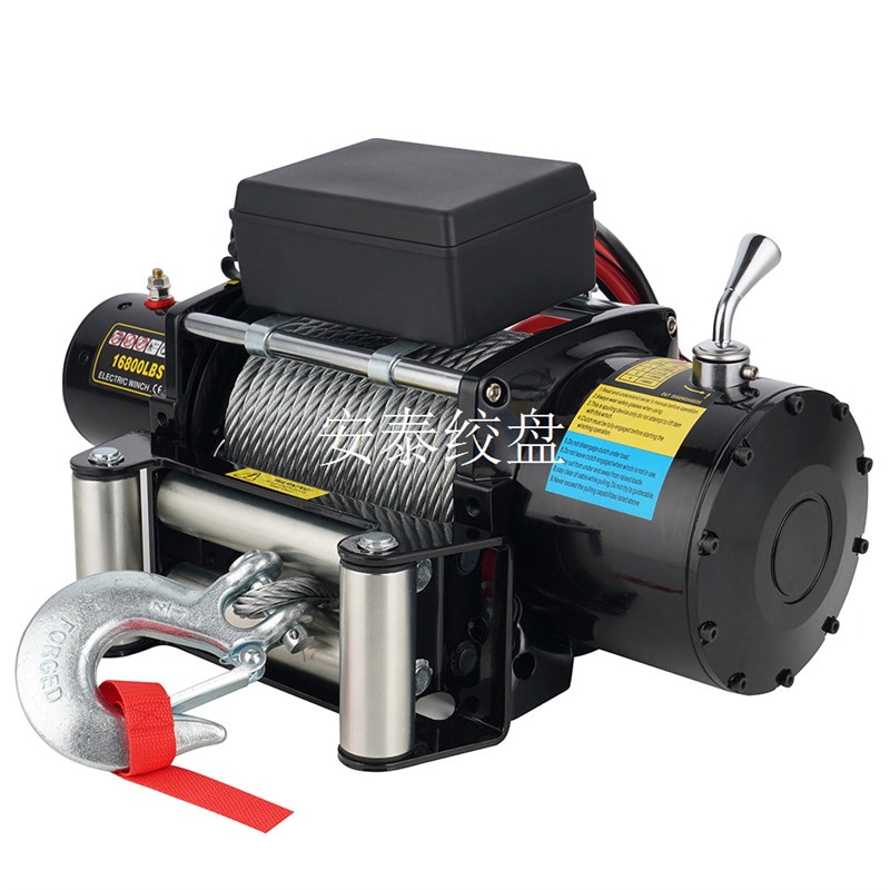 12v/24v 16800磅卡车绞盘 电动绞盘 折扣价