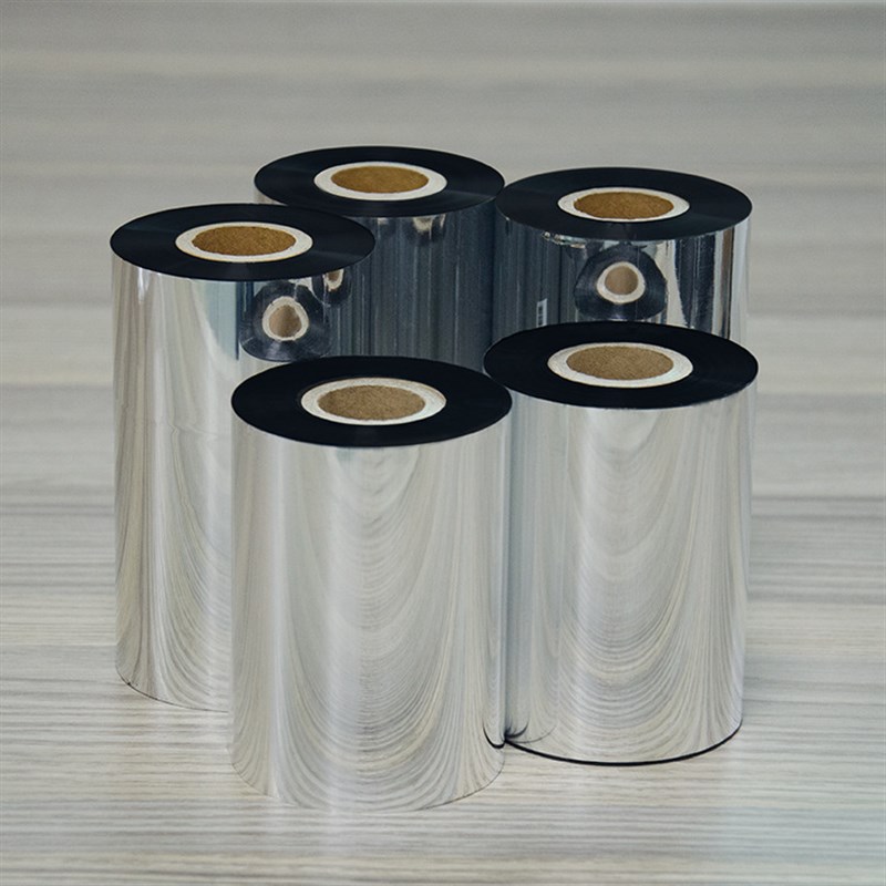 全树脂碳带刮不掉条码标签色带亚银龙PET合成纸标签打印碳带