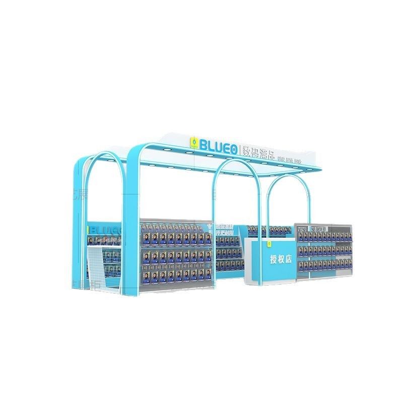 商场手机贴膜展示柜中庭数码产品货柜快修中岛柜多径展架设计定制,商业/办公家具,展示柜/陈列柜/展示架/货柜,淘宝优惠券,粉丝福利购,淘宝优惠卷