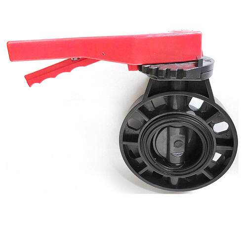 无尘车间用日本积水CLEAN-PVC蝶阀DN40超纯水管件涡轮蝶阀φ50mm