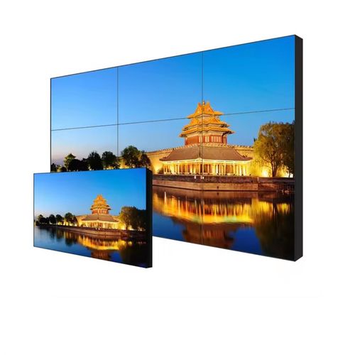 49寸液晶显示屏超窄3.5mm拼接监视器液晶拼接屏厂家工程整包