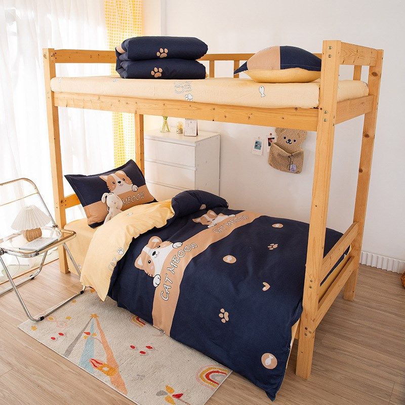 厂家水洗棉芦荟棉床上用品学生四件套被套宿舍单人三件套磨毛,床上用品,床品套件/四件套/多件套,淘宝优惠券,粉丝福利购,淘宝优惠卷