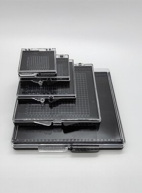 150x150x20mm自吸附胶盒 样品/晶片收纳储存运输防震防尘硅片盒