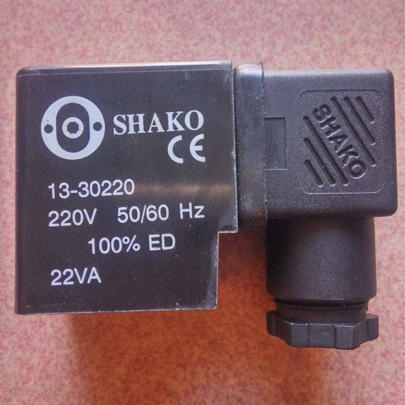 SHAKO台湾新恭13-30220电磁阀线圈13-3024D水阀13-3012D 13-30024
