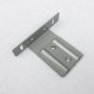 圆钢拉篮抽屉式柜门固定门板连接件轨道配件橱柜卡扣夹管支架