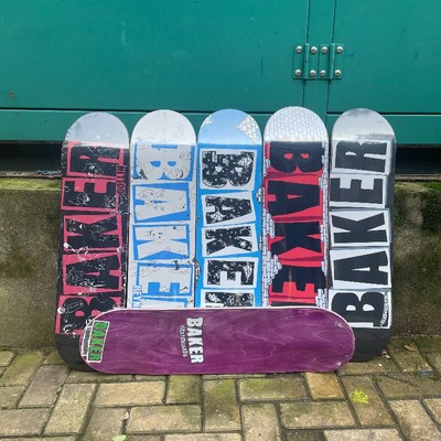 Baker 滑板板面甲板双翘四轮滑板配件7层加拿大冷压枫木8.0/8.25