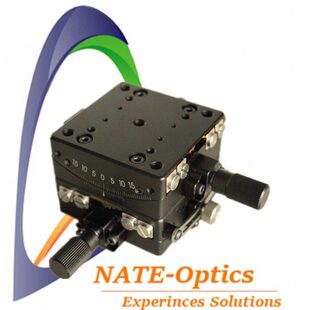 NT201WG二维手动角位台 光学实验俯仰台 精密微调倾斜台 高精度