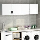 厨房吊柜墙壁柜顶柜实木储物柜卫生间收纳柜阳台防水置物柜