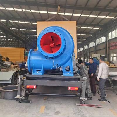 混流泵大流量可移动拖车款农田倒水市政防汛采油机灌溉泵电动