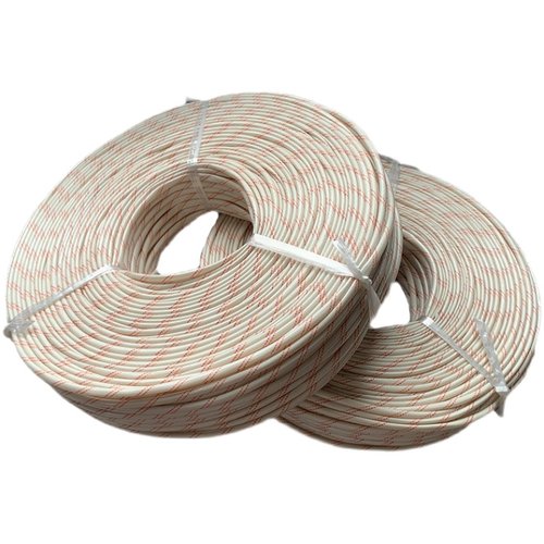 加厚整卷连续黄腊管绝缘套管电线阻燃玻璃纤管耐高温电机护套管