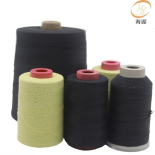 芳纶防火线203汽车座垫阻燃线耐高温耐切割防火毛毯凯夫拉缝纫线