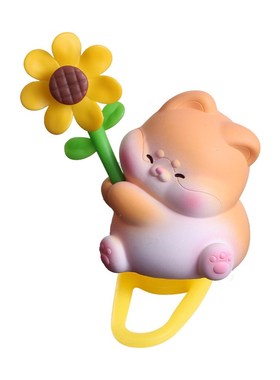 电动车装饰风扇自行车小配饰可爱儿童婴儿车挂电瓶车摆件风车车载