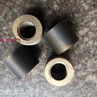 球墨材料 J41H 截止阀配件 截止阀螺母 铜螺母铜管子 16C