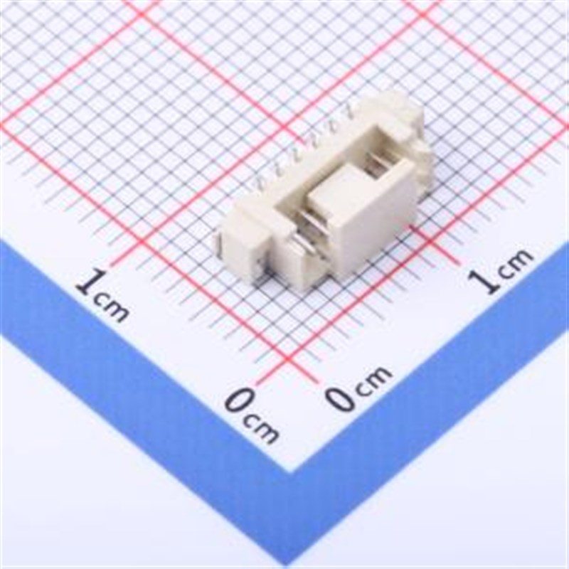 HC-1.25-6PLT 线对板/线对线连接器 1.25mm 1x6P 立贴