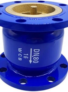 HC41X-16铸铁法兰消声止回阀立式卧式单向逆止阀碳钢静音止水阀