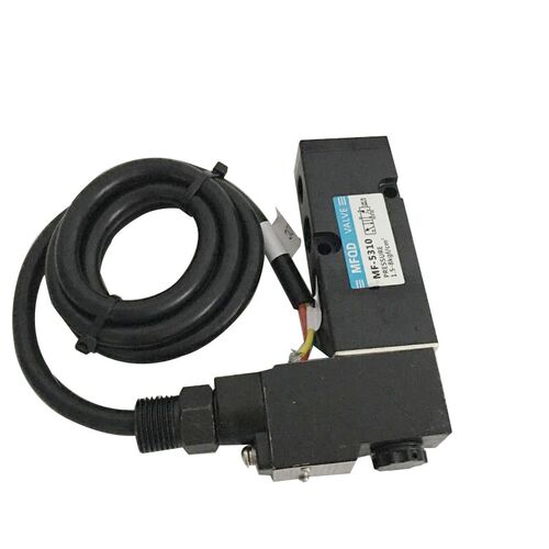 MFQD电磁阀MF-5310/5210二位五通板式安装配防爆线圈24V 220V
