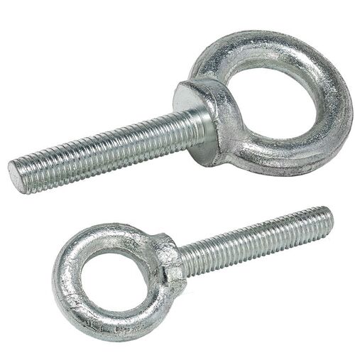 镀白锌吊环螺丝 加长吊环螺栓 圆环螺丝钉M6M8M10M12M14M16M18M20