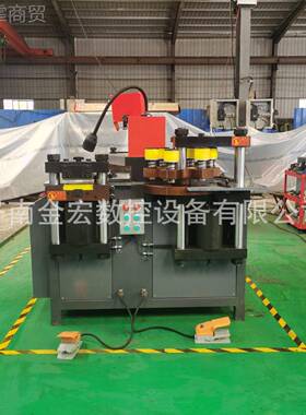 冲孔机 数控铜排工机三工 位折弯冲孔加剪切300K备全设自动 冲孔