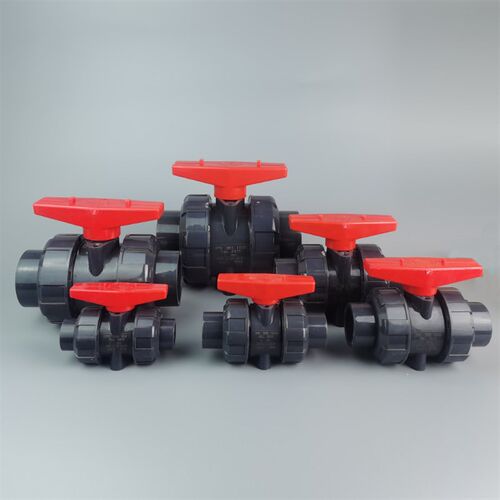 UPVC活接球阀 PVC双由令球阀 PVC-U活接球阀 塑料球阀 32mm DN25