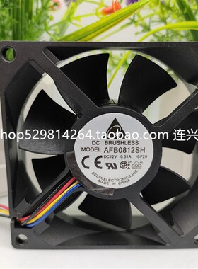 全新台达EFB0812EH 8025 12V 8CM AFB0812H/HH/VH/SH电源机箱风扇