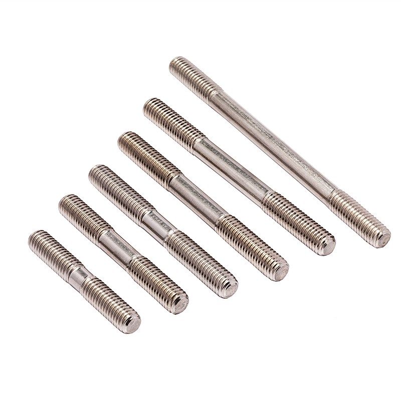 304不锈钢双头螺栓\螺柱\螺丝\螺杆\丝杆牙棒 GB901 M16 M20 M24