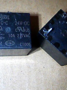833H-1C-C   12VDC   5脚  松川拆机正品继电器