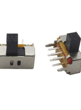 SK-22D02(2P2T) 柄长5mm 双排拨动开关 卧式 脚距2mm (1个)