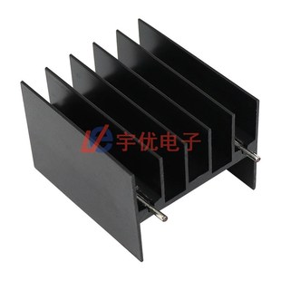 35MM铝散热片 220 YB35散热器 SRX TO3P专用散热器 YB35