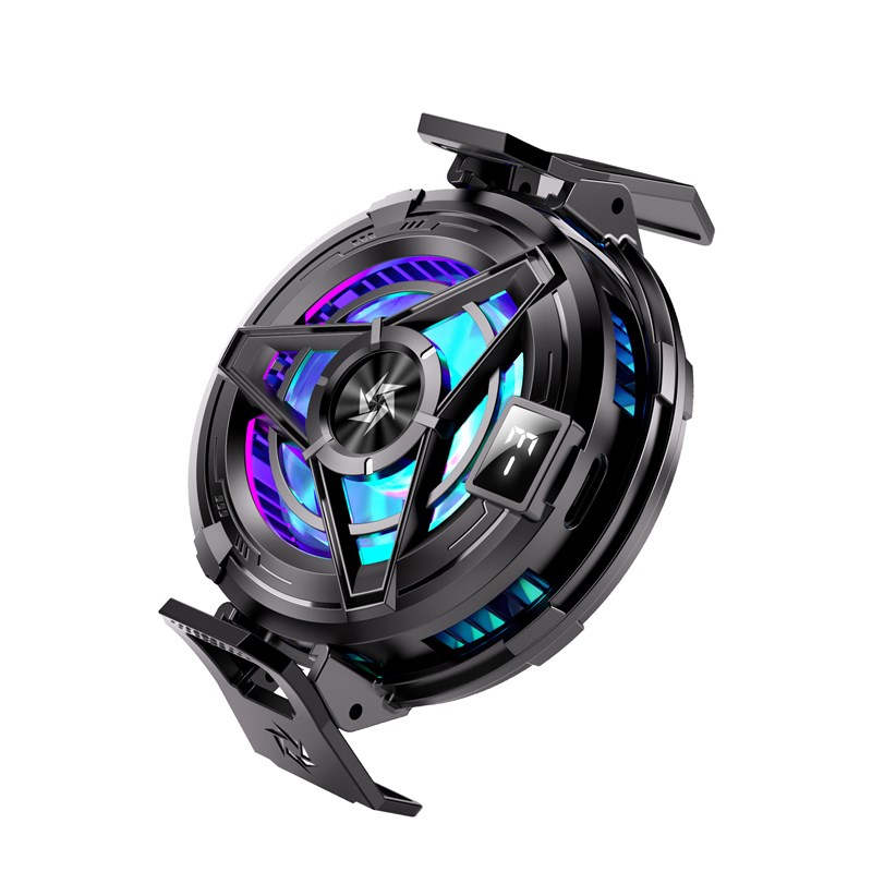 超频制冷磁吸数显半导体手机散热器电竞灯光结冰静音降温背夹游戏