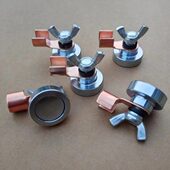 德国进口强磁接地器电焊机地线夹子搭铁夹子接地夹地线钳子接地钳