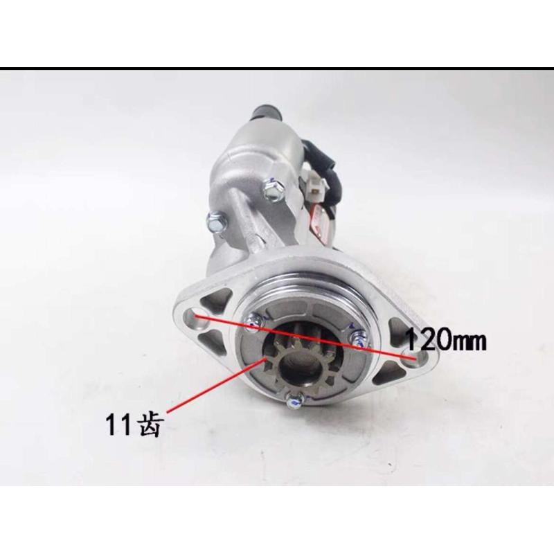 叉车启动马达起动机QDJ1326CtX1 12V 11齿杭叉A30A35 4D32XG30