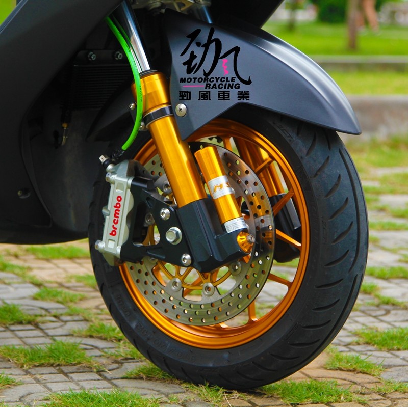 劲风车业MSP MD-F2 阻尼可调 劲战 BWS小牛N1 U+ Mqi改装前减震器