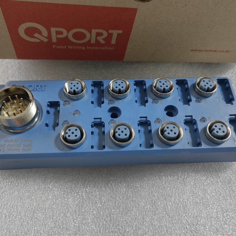 韩国机床配件全新原装进口QPORT接线板MPB-J80N现货NPN DC24V插板