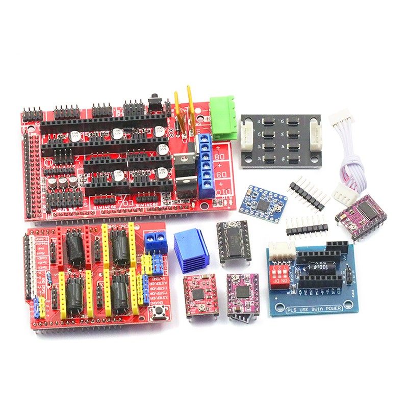 3D打印机配件A4988步进电机驱动模块DRV8825步进电机驱动器扩展板