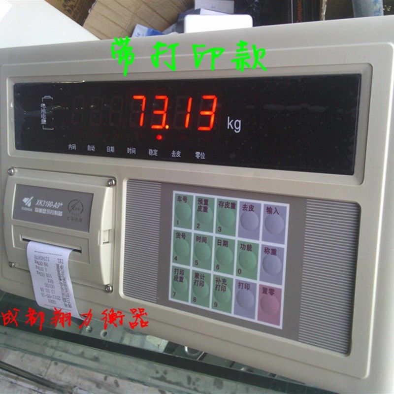 上海耀华称重控制仪表XK3190-A9+P显示器计量大地磅地上汽车衡