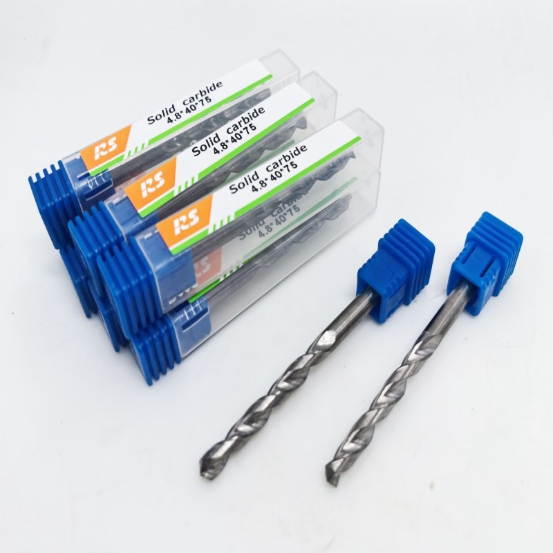 RS牌 加长合金钻头 加长钨钢钻  整体硬质合金麻花钻3-6*75mm总长