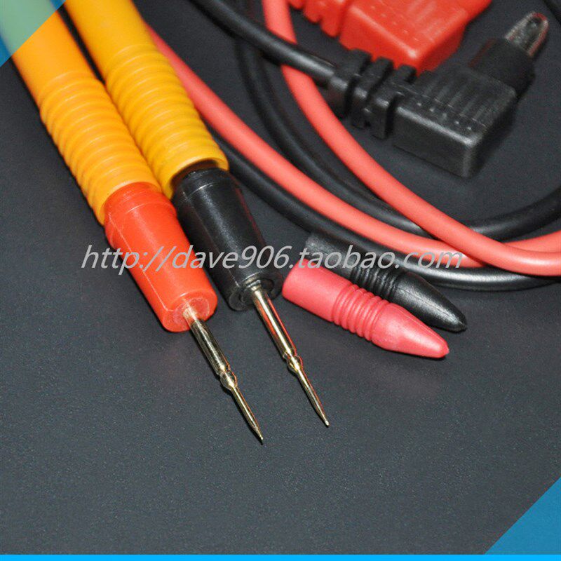 适用于优利德表 胜利华谊万能表钳形表测试仪 金色特尖万用表表笔