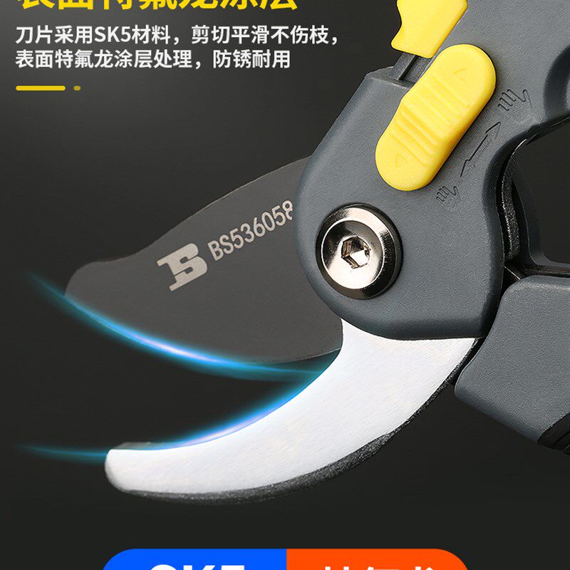 波斯剪刀花剪修枝剪修剪树枝剪花艺园林工具家用粗枝剪修果树省力